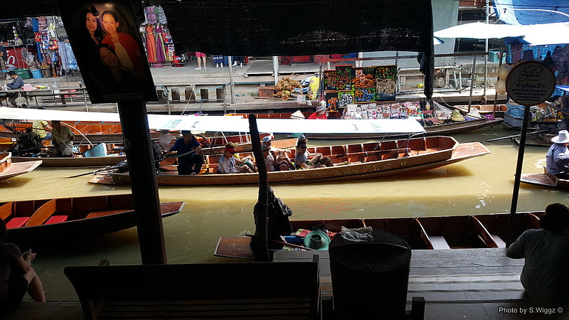 Speed Boat, Bangkok, Thailand, Thailand, Bangkok, Boat, Water, Floating, Market, Speed, HD wallpaper