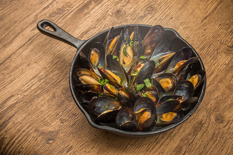 Food, Mussels, HD wallpaper