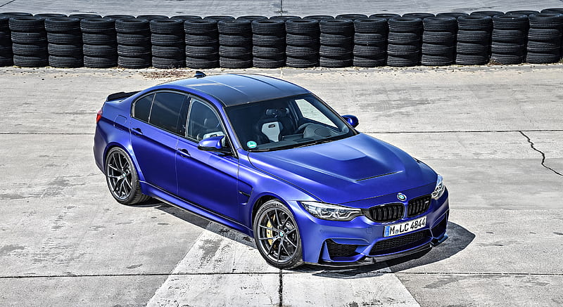 2018 BMW M3 CS - Front Three-Quarter, car, HD wallpaper | Peakpx