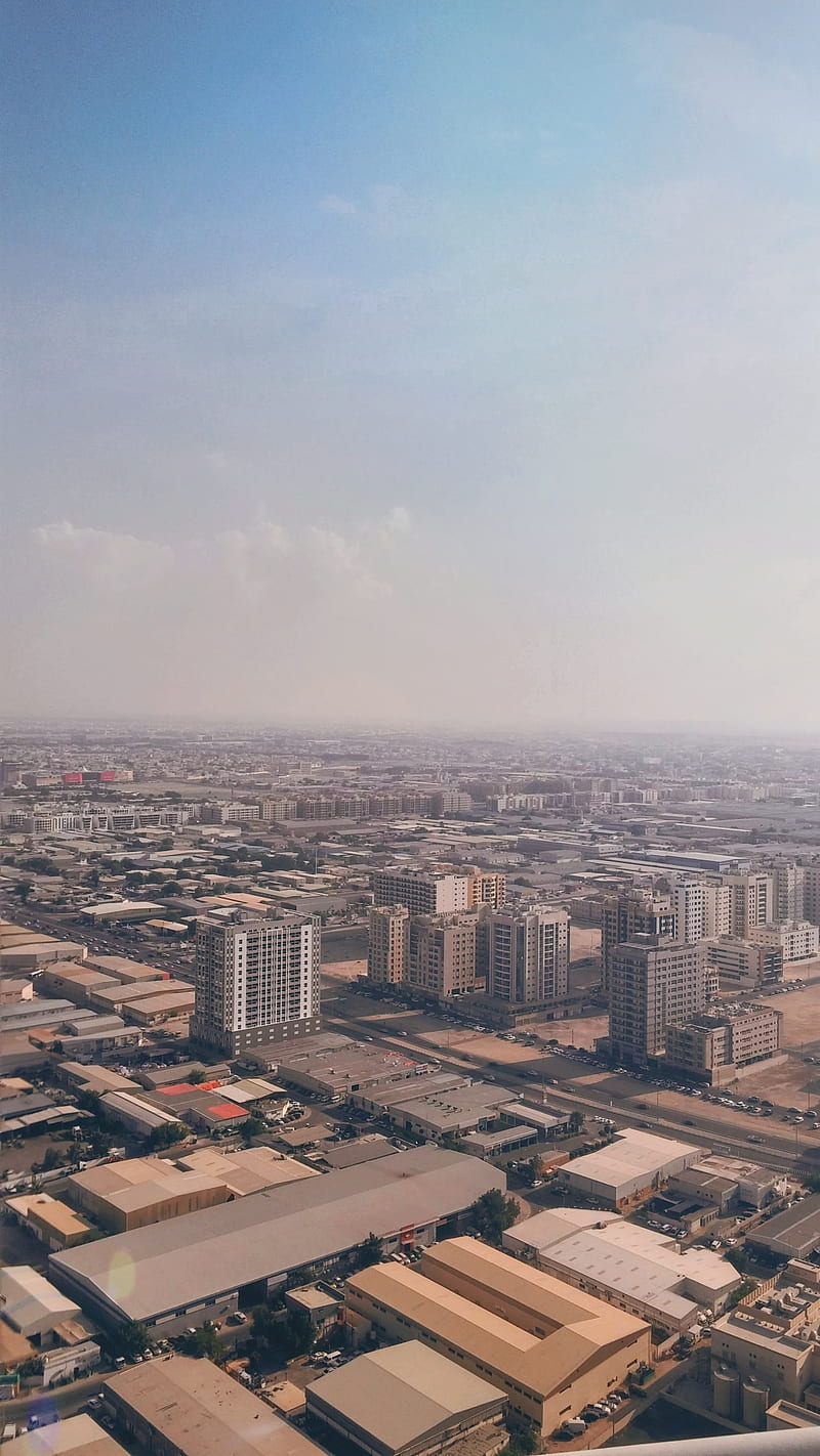 Dubai, aesthethic, blue, buildings, height, morocco, sky, skyscrapers, tall, travel, HD phone wallpaper