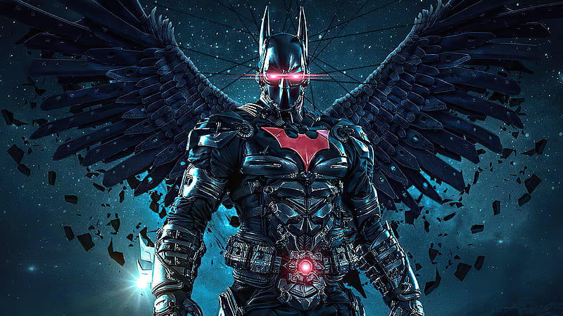 Batman with Wings, HD wallpaper