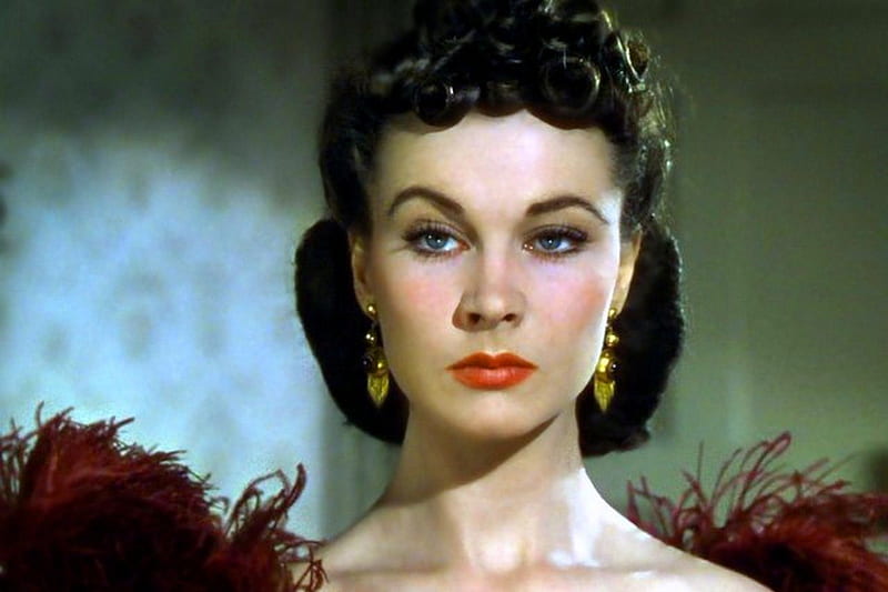 Vivien Leigh, beauty, woman, actress, Gone with the wind, HD wallpaper