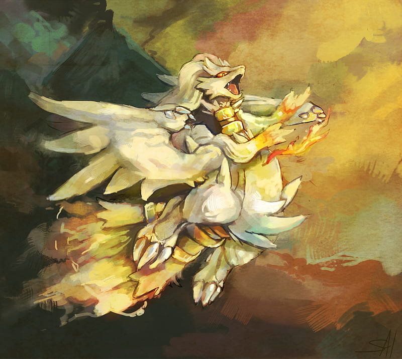 Reshiram Wallpaper Pokemon  9GAG