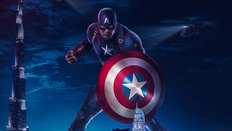 Captain America 2019art, captain-america, superheroes, artwork, HD wallpaper