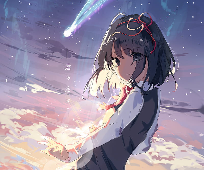 HD desktop wallpaper: Anime, Your Name, Mitsuha Miyamizu download free  picture #918275