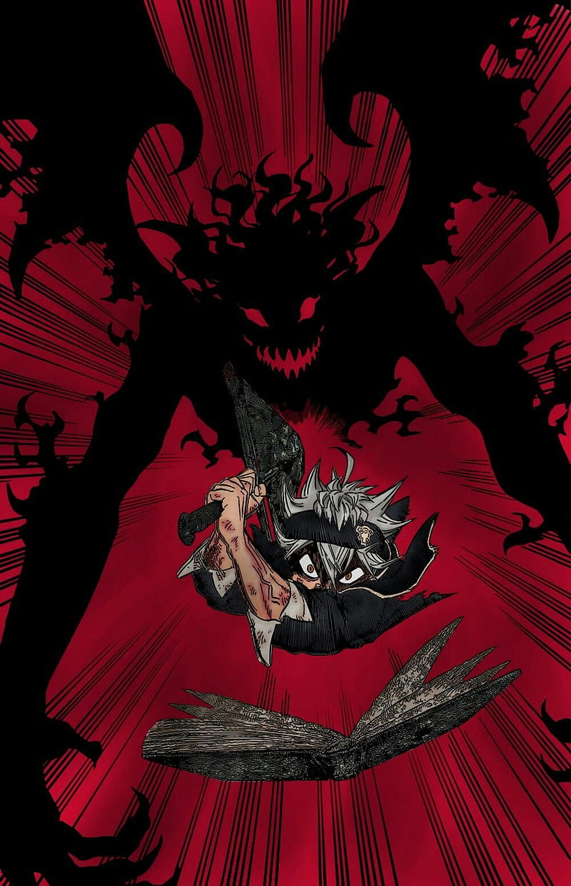 Asta Rage Full Demon Form Black Clover Live Wallpaper - MoeWalls