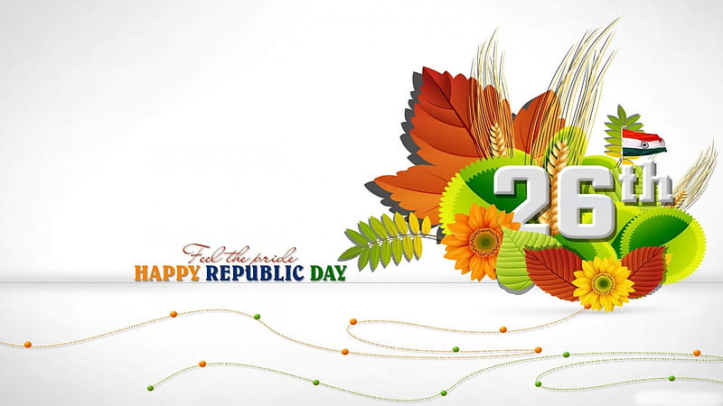 Feel The Pride Happy Republic Day Republic Day, HD wallpaper