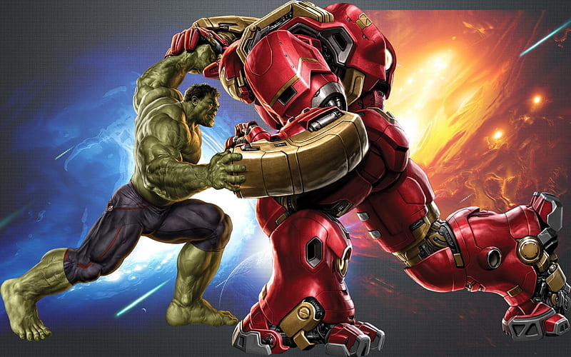 iron-man, iron man, hulk, tony stark, HD wallpaper