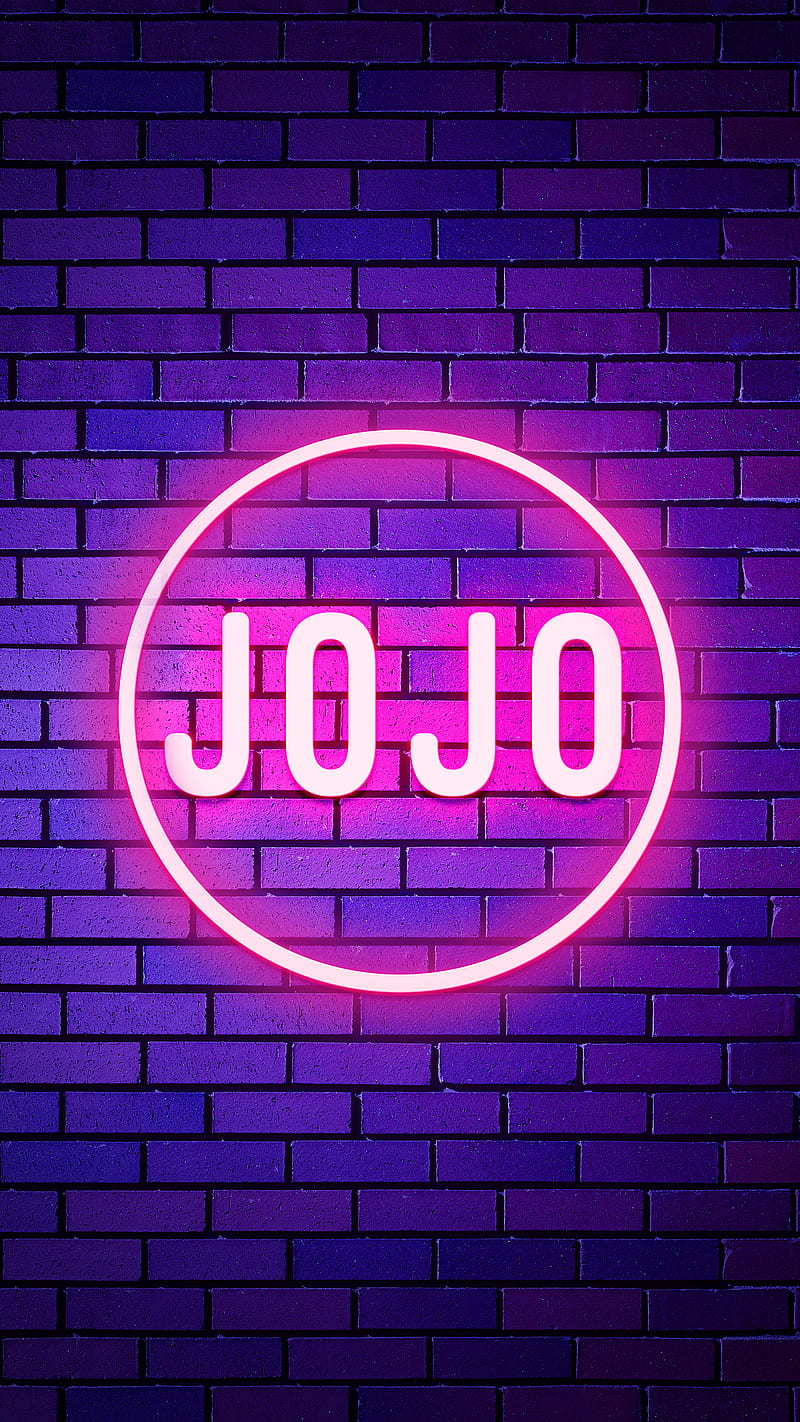 Jojo, Name, Neon Jojo, Neon light, Neon name, name design, person name, HD phone wallpaper