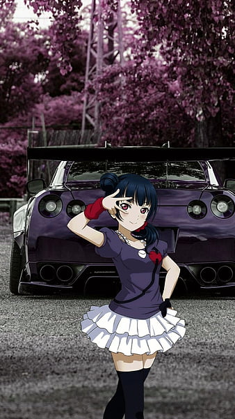 Download free Nissan Gt-r Anime Car Wallpaper - MrWallpaper.com