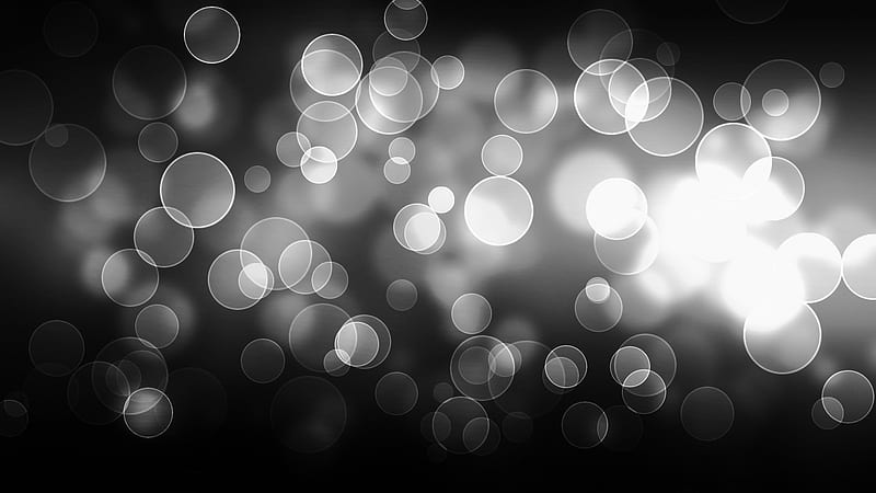 Bubbles, white cool, bubble, relax, abstract, nice, dark, gris, awesome ...