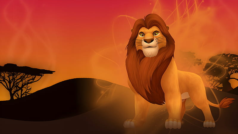 Kingdom Hearts, Kingdom Hearts II, Disney, Lion, Mufasa (The Lion King),  The Lion King, HD wallpaper | Peakpx