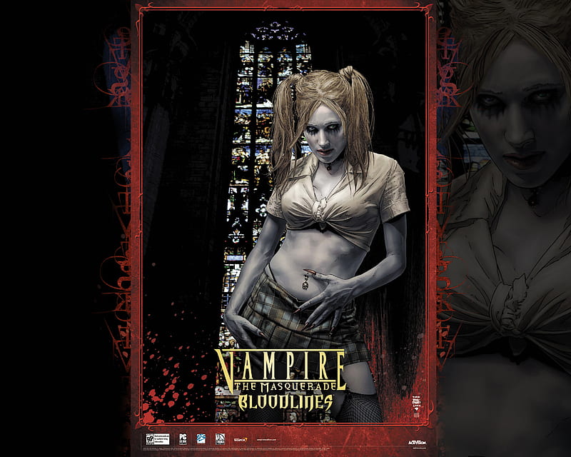 Vampire: The Masquerade - Bloodlines 1 , troika, masquerade, game, vampire, HD wallpaper