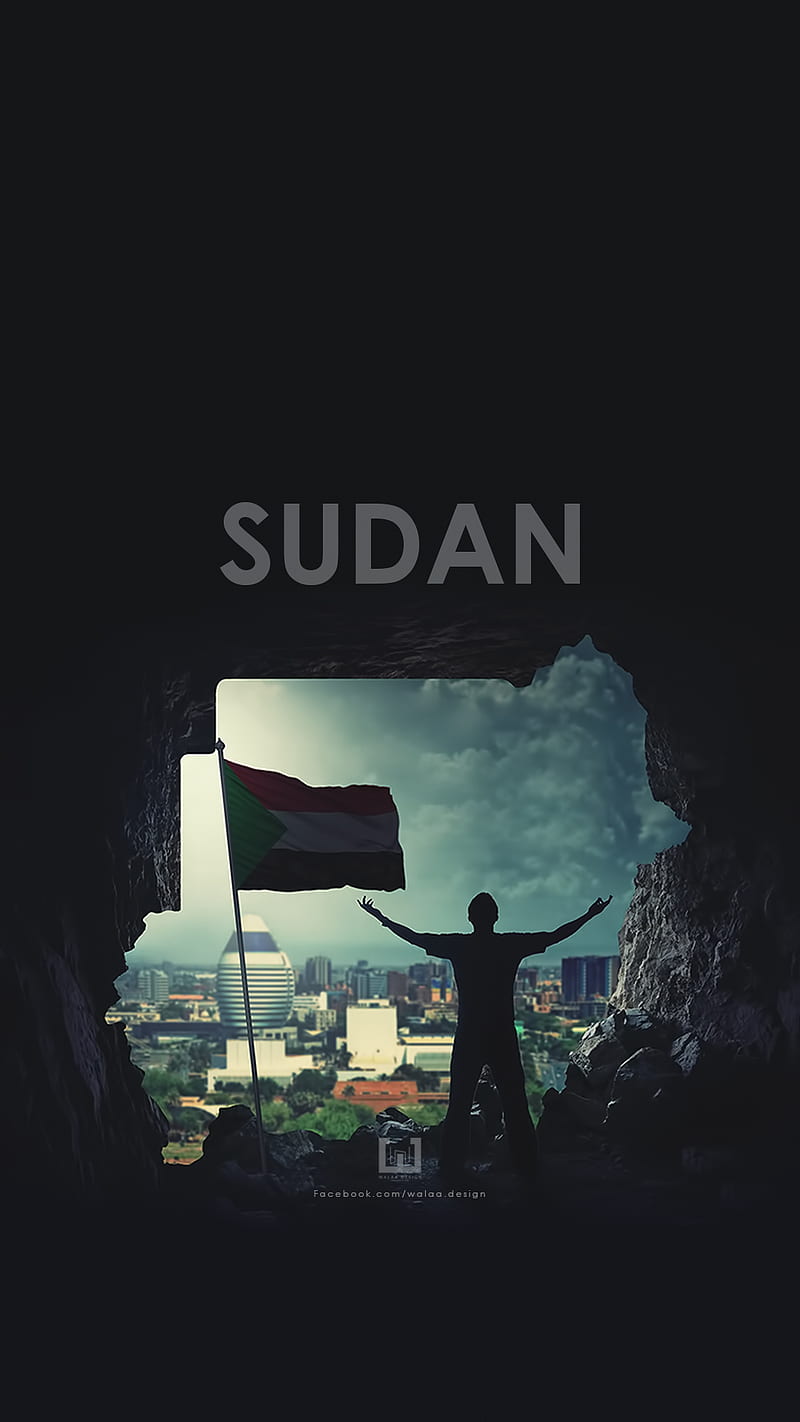 Sudan map, desenho, HD phone wallpaper