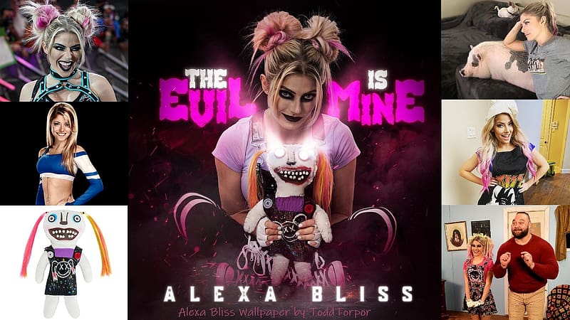 Alexa Bliss , alexa bliss, athlete, celebrities, sports, wwe, people, wrestling, HD wallpaper