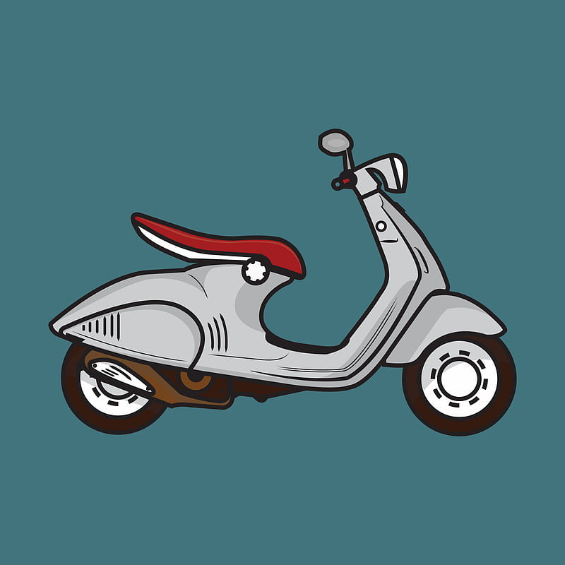 concept trip drive travel bike scooter cycle motorcycle summer transport car speed retro classic art go background logo vector set design italy cartoon cool lines illustration white icon 4683459 Vector Art, HD phone wallpaper