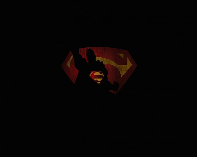 Man Of Steel, Superman, Comics, Dc, Logo, HD wallpaper