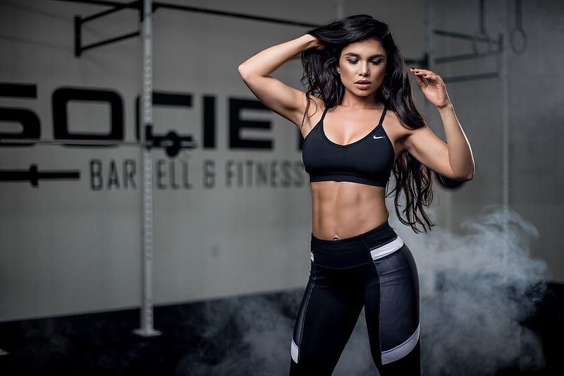 Gym girl Stock Photo by ©val_th 8190751