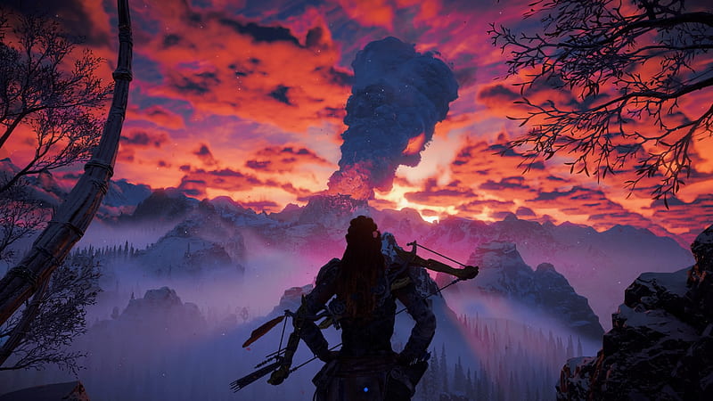 Horizon Zero Dawn The Frozen Wilds Gets Some Beautiful 4K Screenshots