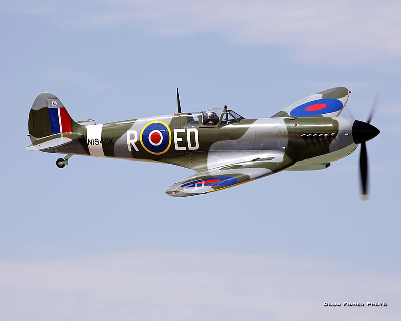 Supermarine Spitfire Mk. IX, world, guerra, raf, ww2, fighter, supermarine, spitfire, HD wallpaper
