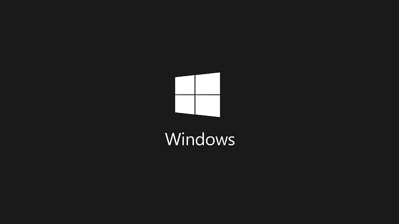 Windows Dark, computer, windows, dark, HD wallpaper