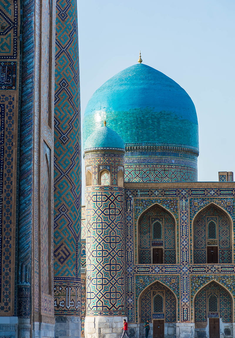 Samarkhand, bonito, beauty, muslim, samarqand, travel, uzbek, uzbekistan world, HD phone wallpaper