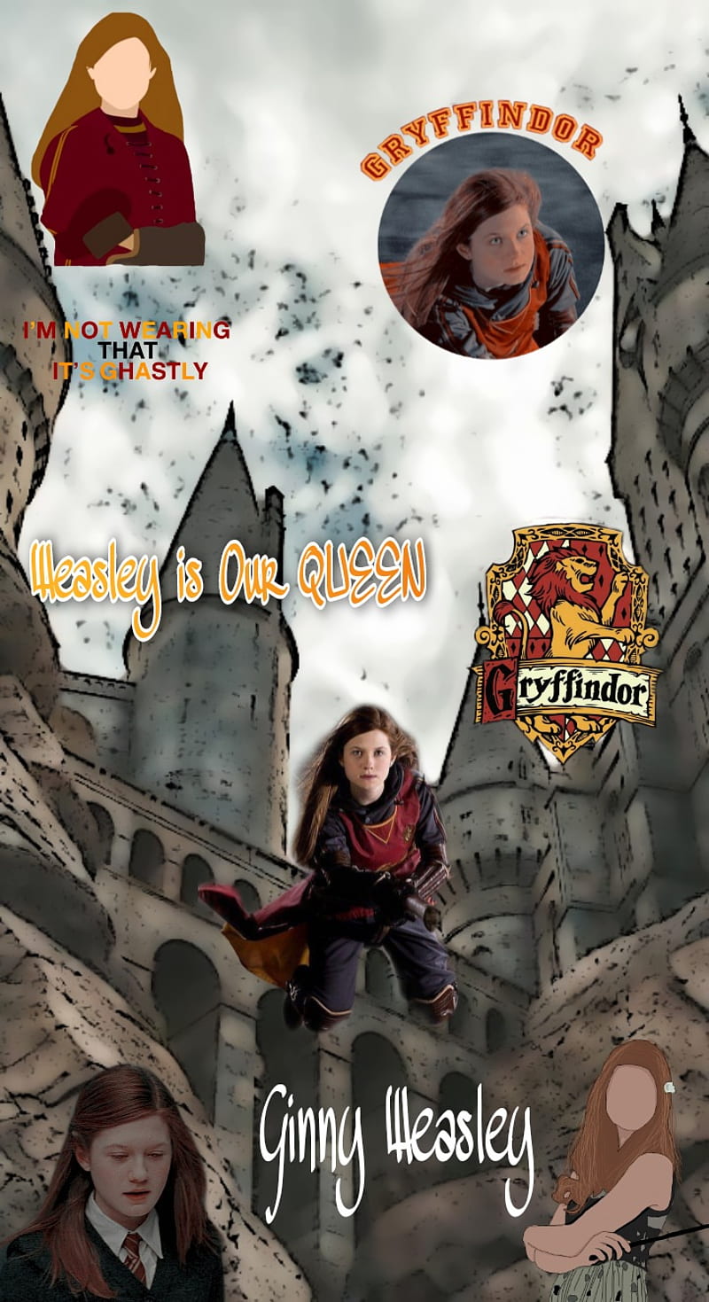 Ginny the Queen, magic, awesome, quidditch, harry potter, HD phone wallpaper