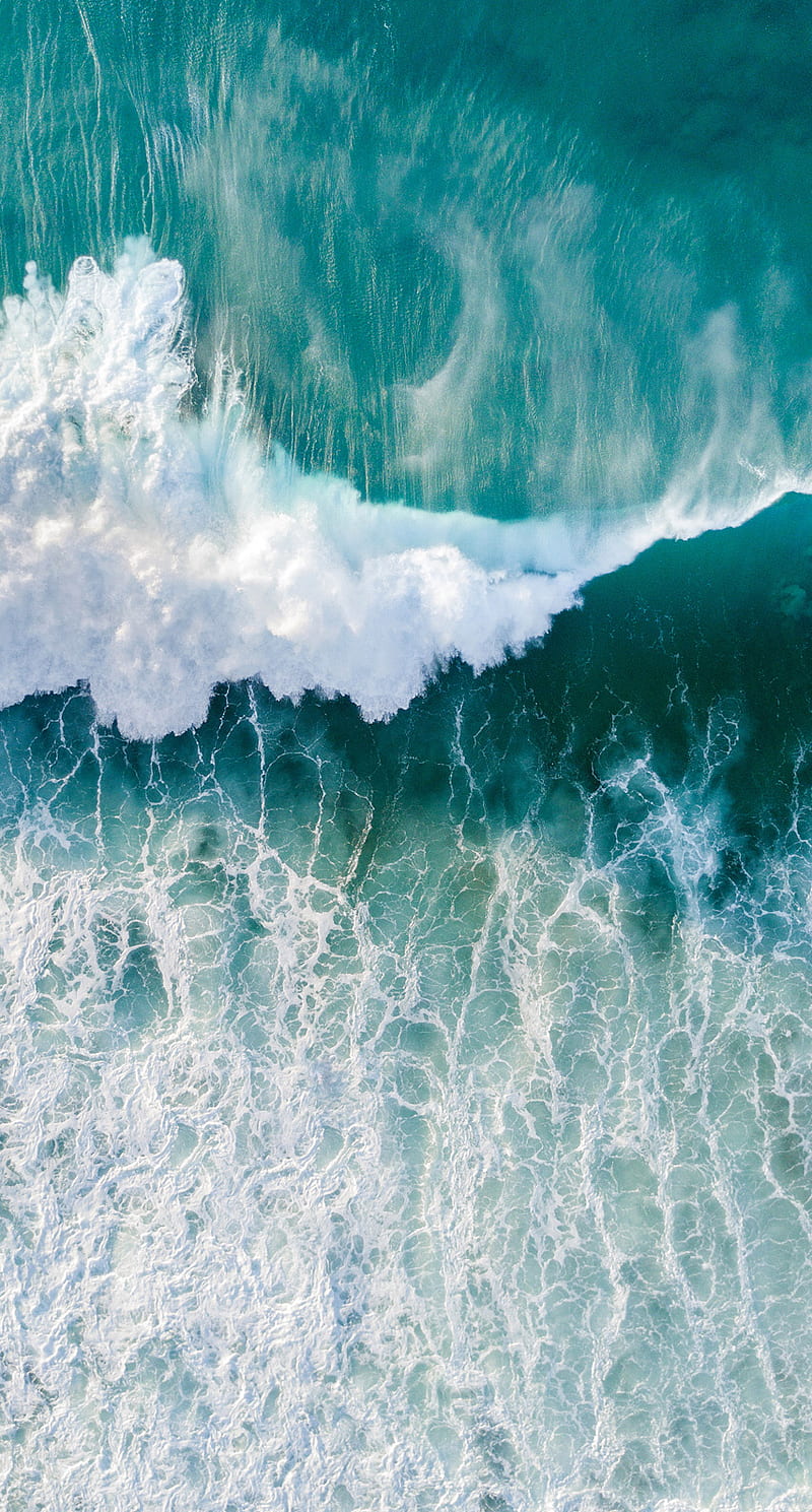 Water, nature, oceans, waves, blue, nice, calming, soothing, HD phone wallpaper