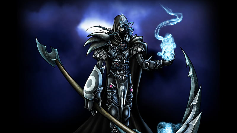 Dark Grim Reaper Magic The Gathering, HD wallpaper