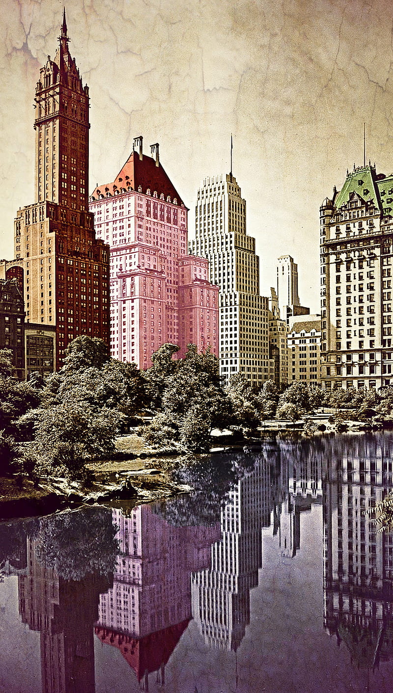 New York 1933, city, new york, HD phone wallpaper