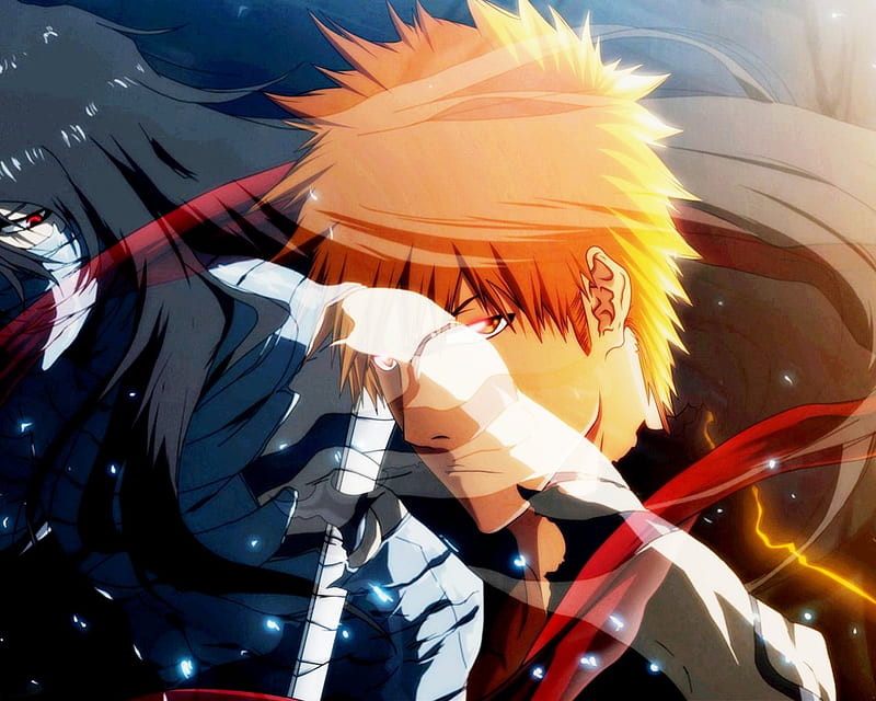 Transformation, bleach, ichigo kurosaki, mugetsu, bankai, IchiRuki, ichigo, shinigami bleach, ichigo first form, HD wallpaper