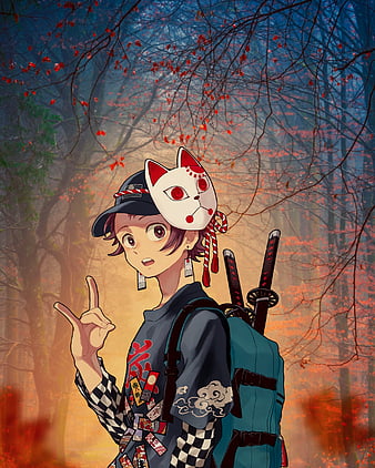Download Demon Slayer Akaza Japanese Anime Character Wallpaper   Wallpaperscom
