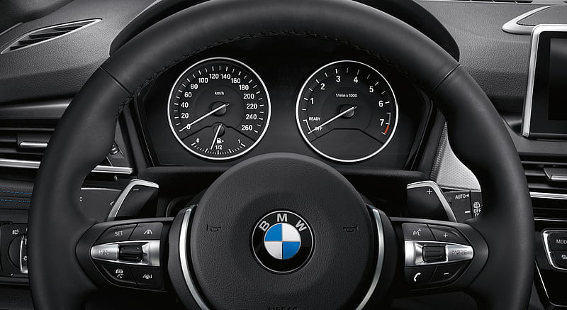 2015 BMW 2-Series Active Tourer M Sport package - Interior , car, HD wallpaper