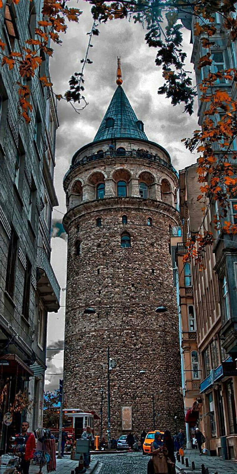 Picasso , istanbul, castles, towers, HD phone wallpaper