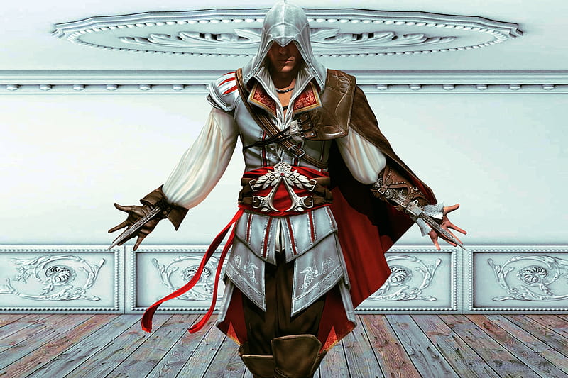 Ezio Auditore di Firenze Video Game, Assassins Creed, Ezio, HD wallpaper