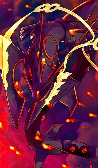 Mega Rayquaza, legendary, mega evolution, pokemon, HD phone wallpaper