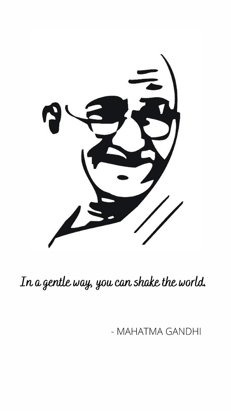 Mahatma Gandhi 000111, quote, Indian, petriotic, 2nd october, india, mahatma  gandhi, HD phone wallpaper | Peakpx