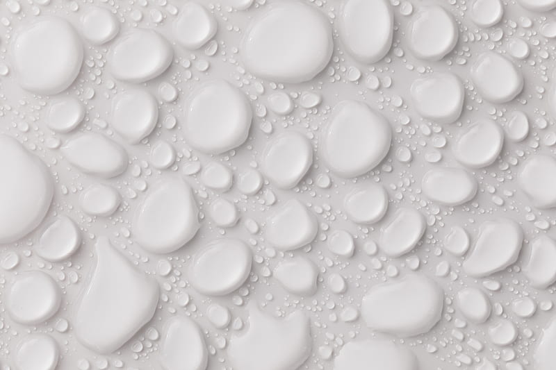 Abstract background with white glassy drops, HD wallpaper