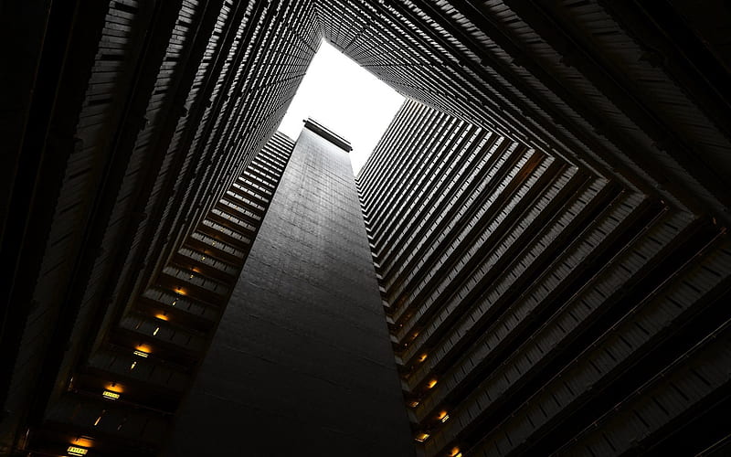 skyscrapers, tall buildings, Hong Kong, HD wallpaper
