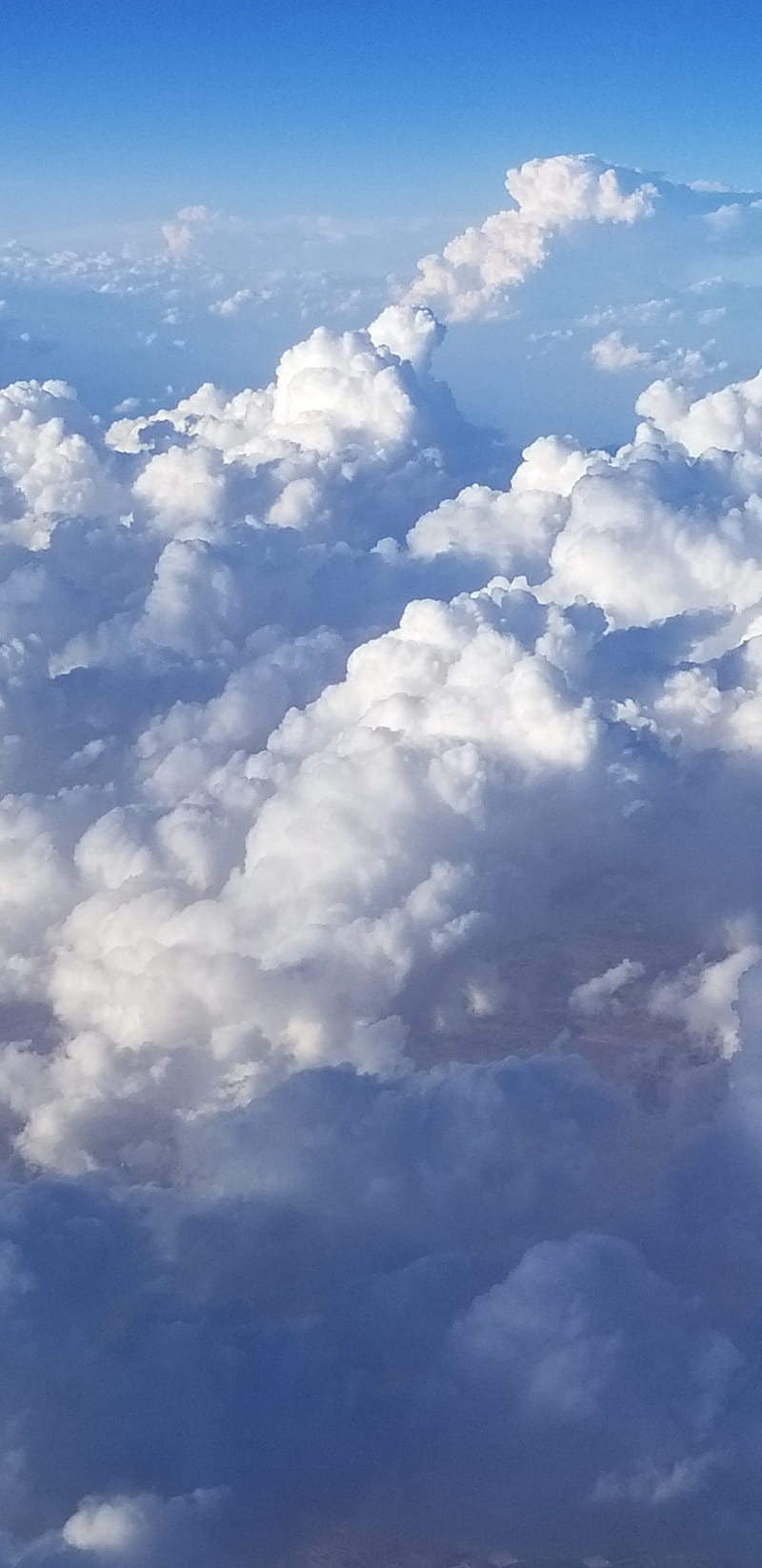 Clouds, air, beauty, blue, cotton, heaven, sky, soft, HD phone wallpaper