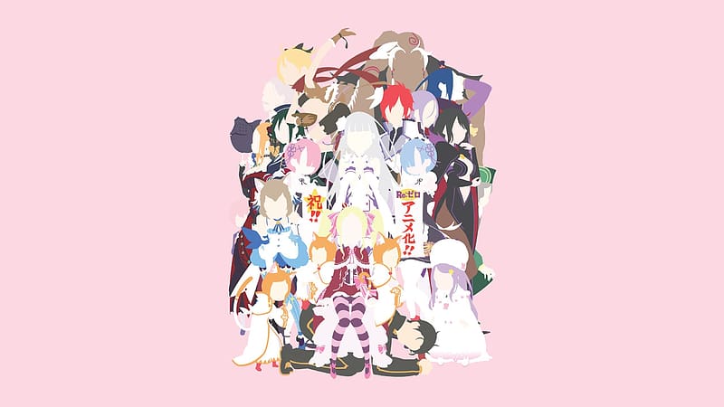 Anime Emilia Re Zero Re Zero Starting Life In Another World Pack Re Zero Hd Wallpaper