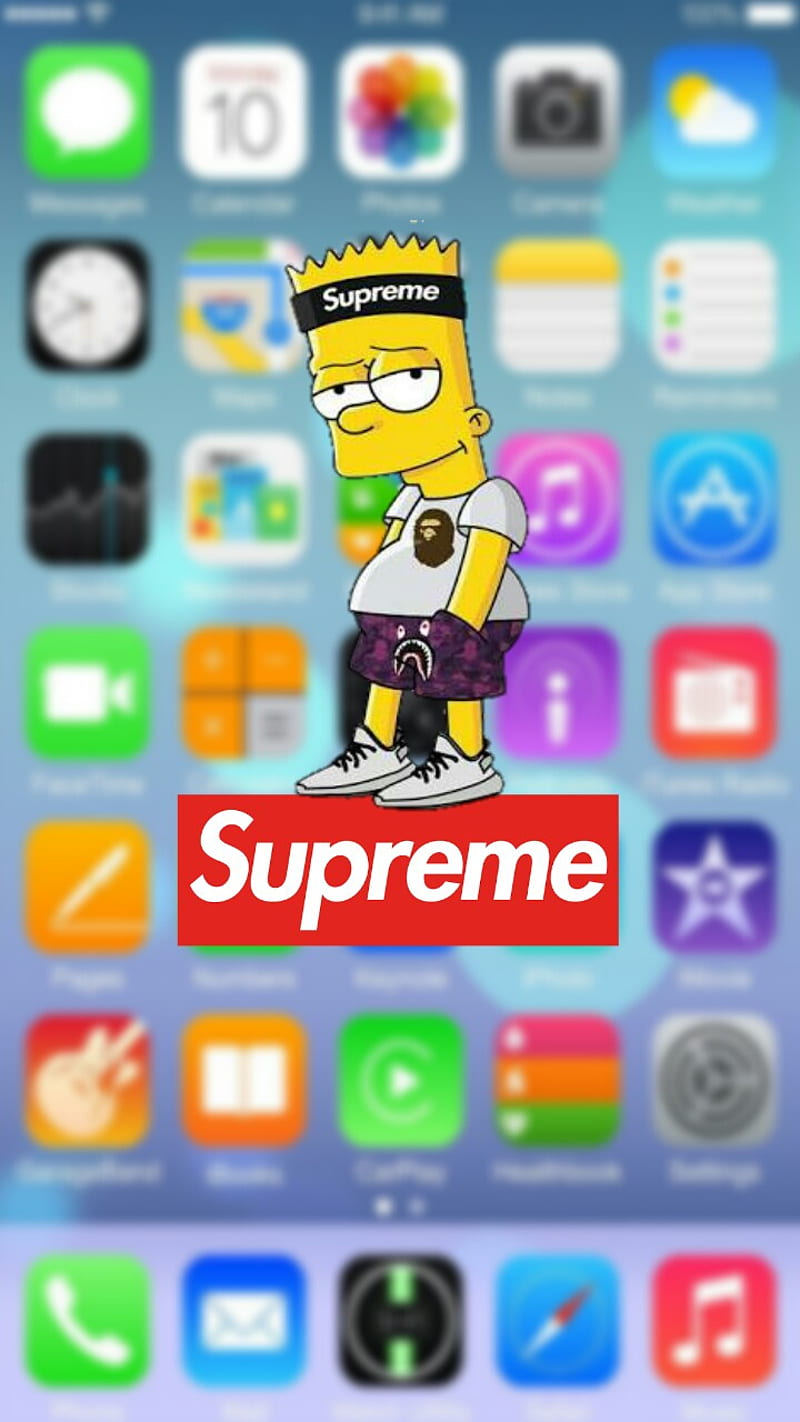 Bart Supreme Bartsupreme Lock Screen Hd Phone Wallpaper Peakpx