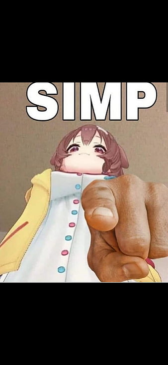 Download Anime Simp Meme PFP Wallpaper