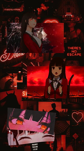 dark, anime and yumeko jabami - image #8888599 on