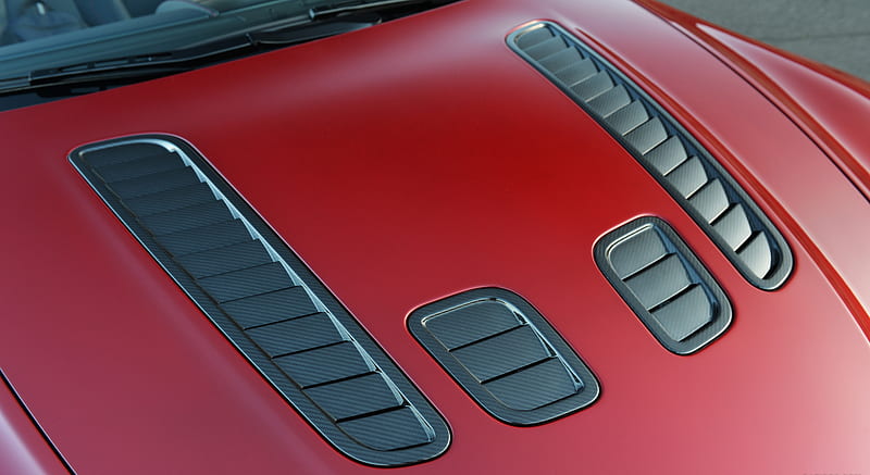 2015 Aston Martin V12 Vantage S Roadster (Diavolo Red) - Hood , car, HD wallpaper