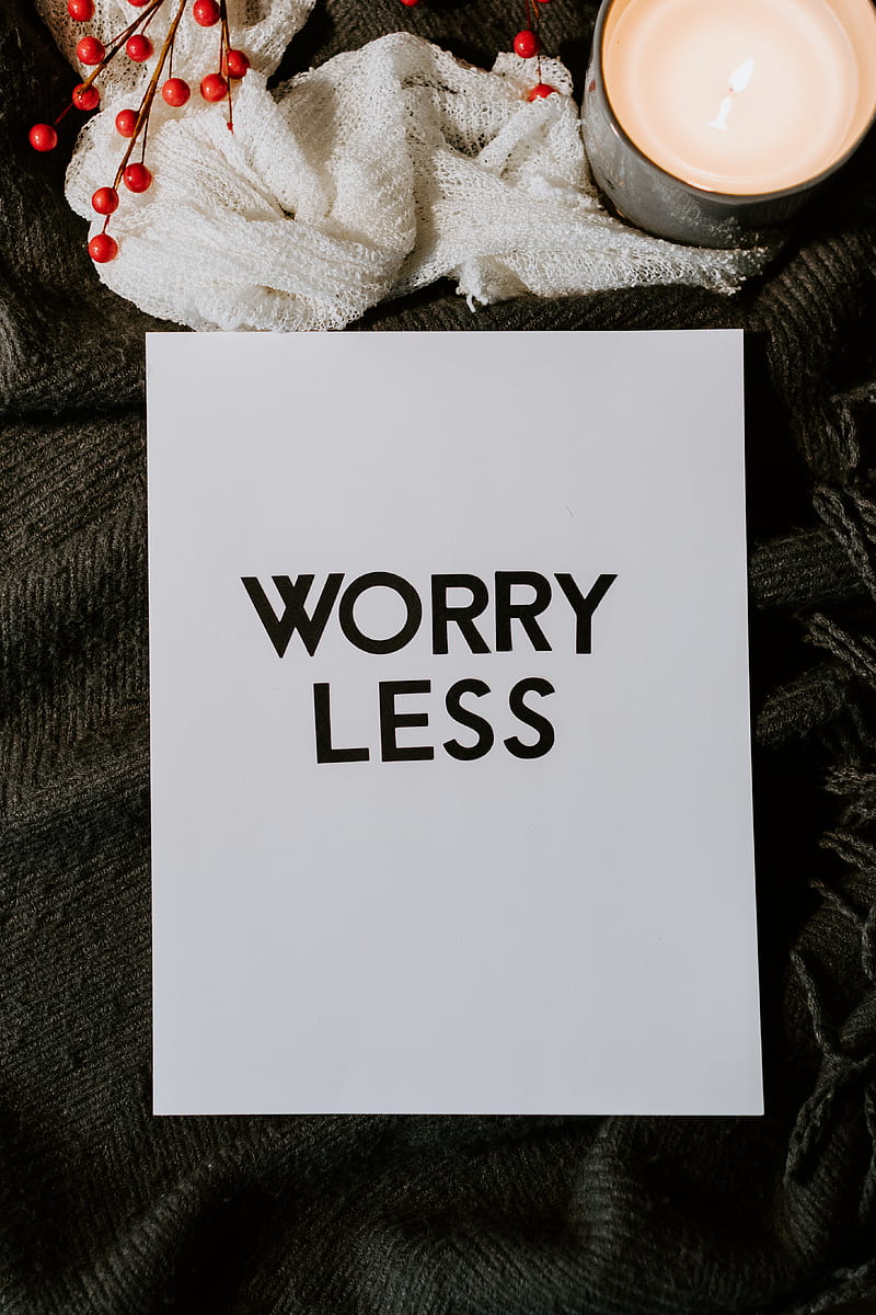 worry, motivation, words, inscription, text, HD phone wallpaper