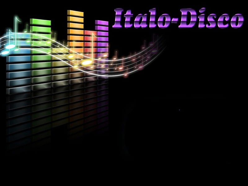 Italo-Disco, equalizer, disco, italo, music, HD wallpaper