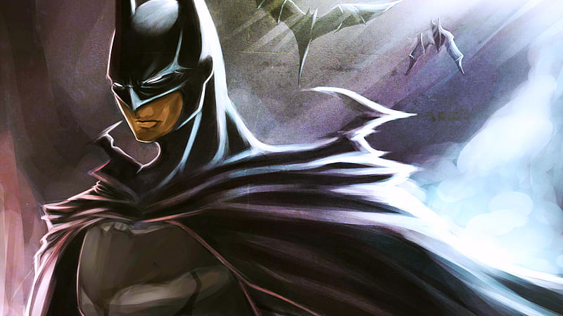 New Batman Art, batman, superheroes, artwork, digital-art, HD wallpaper