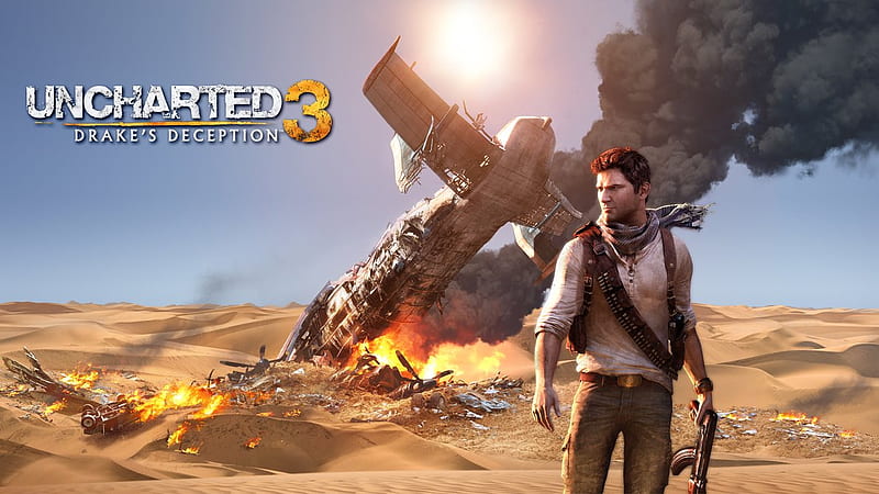 Uncharted 3 Drake, ps3, deception, uncharted, 3, drakes, HD wallpaper