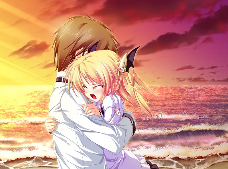 hugging tears anime Garden of Words crying anime boys anime girls  Anime screenshot  1920x1080 Wallpaper  wallhavencc